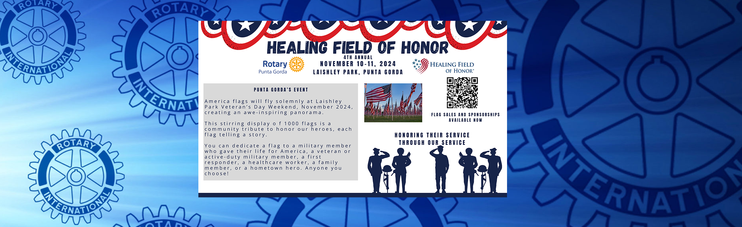 Healing Field of Honor Flags May 2022